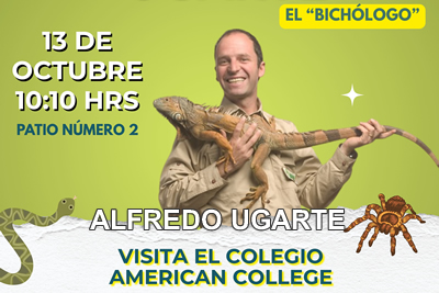 Alfredo Ugarte, el Bichólogo, nos visita!!